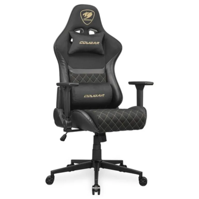 Silla Gaming Cougar Armor One V2 F Negro/Dorado