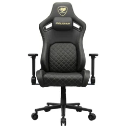 Silla Gaming Cougar Defensor Negro/Dorado