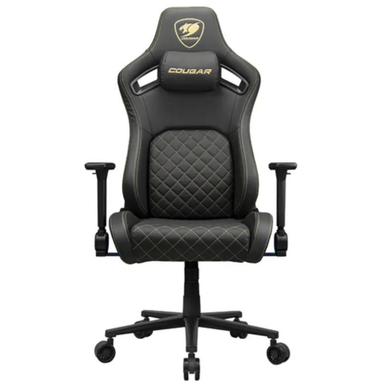 Silla Gaming Cougar Defensor Negro/Dorado