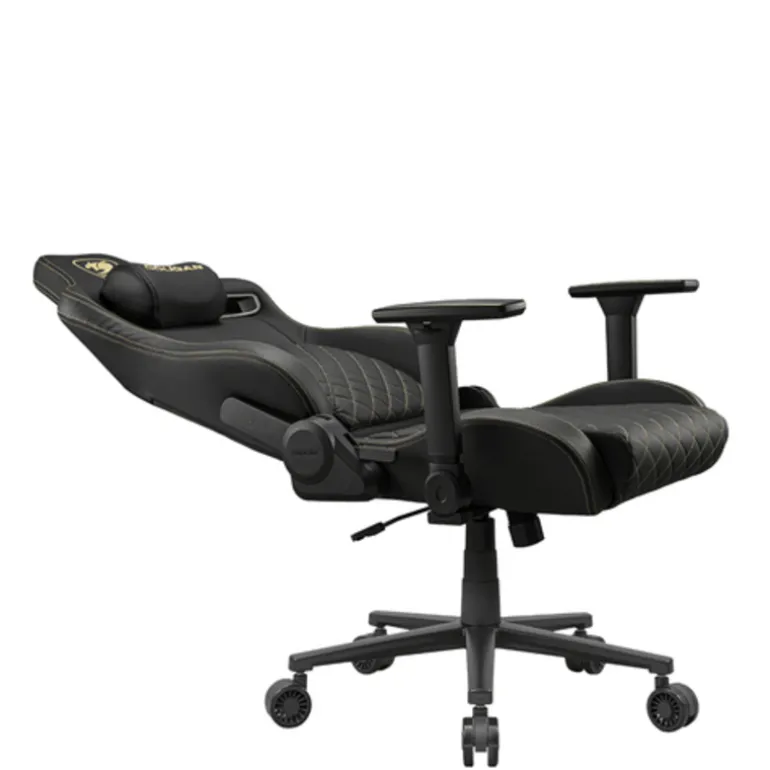 Silla Gaming Cougar Defensor Negro/Dorado