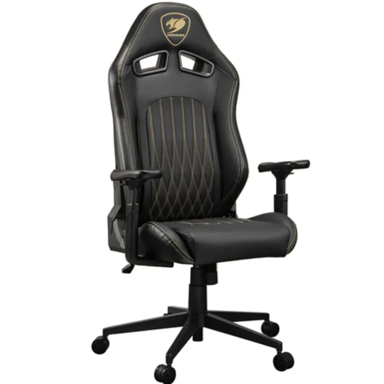 Silla Gaming Cougar Explore Royal Negro/Dorado