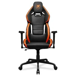 Silla Gaming Cougar Hotrod Negro Naranja