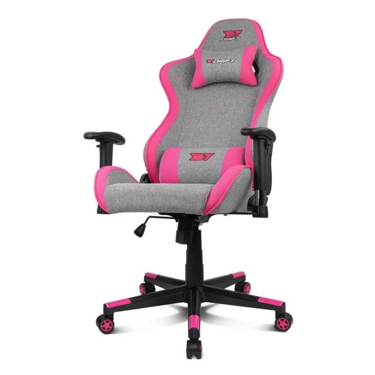 Silla Gaming Drift DR90 Pro Gris/Rosa