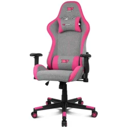 Silla Gaming Drift DR90 Pro Gris/Rosa