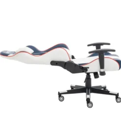 Silla Gaming NASA Supernova Blanco Azul