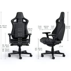 Silla Gaming Noblechairs Epic Compact Negro