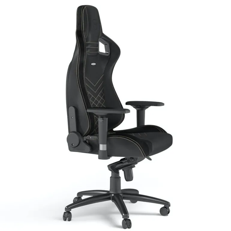 Silla Gaming Noblechairs Epic PU Cuero Negro Dorado