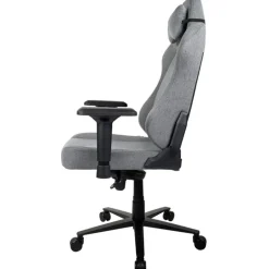 Silla Oficina Arozzi Primo Woven Fabric Gris Logo Negro