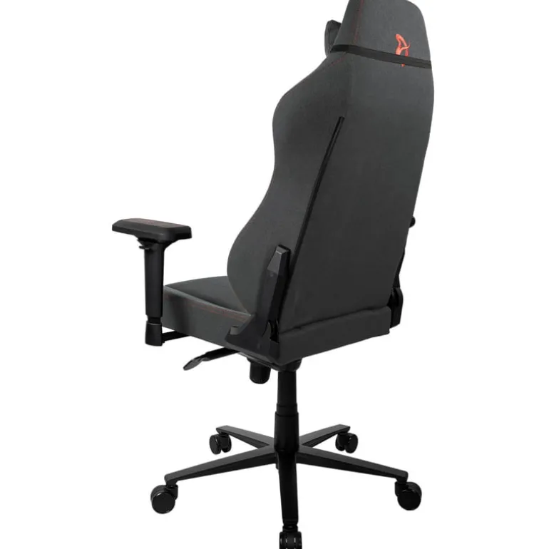 Silla Oficina Arozzi Primo Woven Fabric Logo Rojo