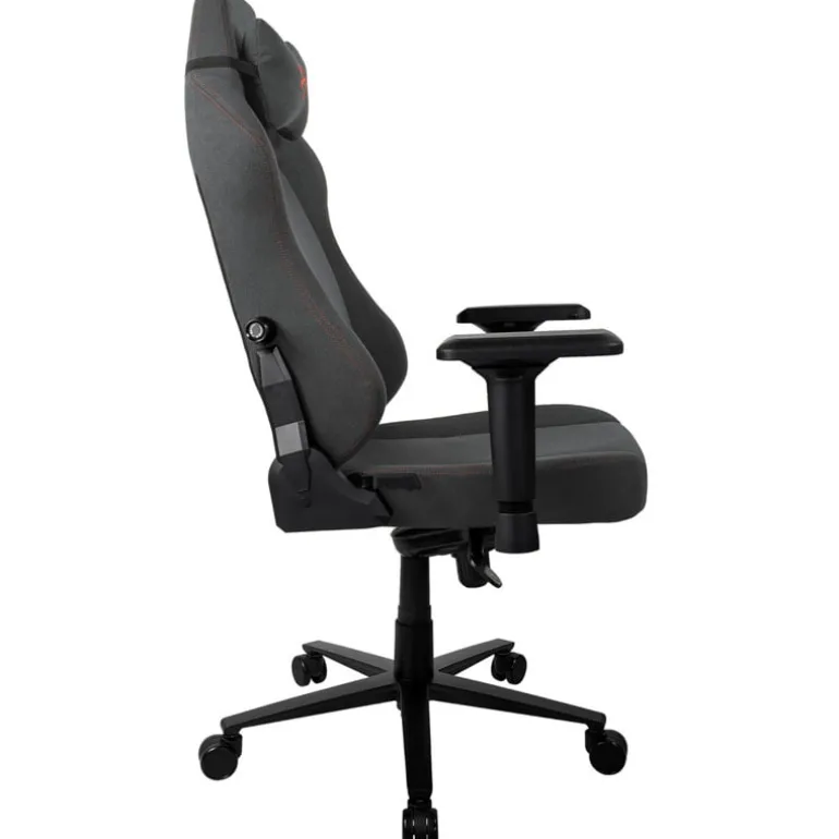 Silla Oficina Arozzi Primo Woven Fabric Logo Rojo