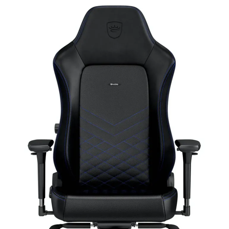 Silla Oficina Noblechairs Hero PU Cuero Negro Azul