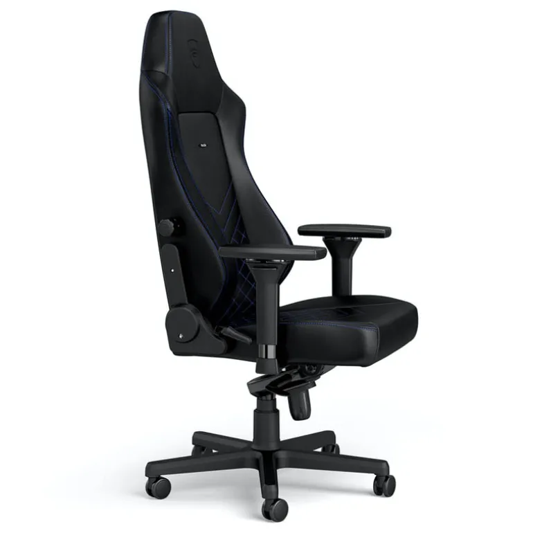 Silla Oficina Noblechairs Hero PU Cuero Negro Azul