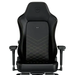 Silla Oficina Noblechairs Hero PU Cuero Negro Dorado