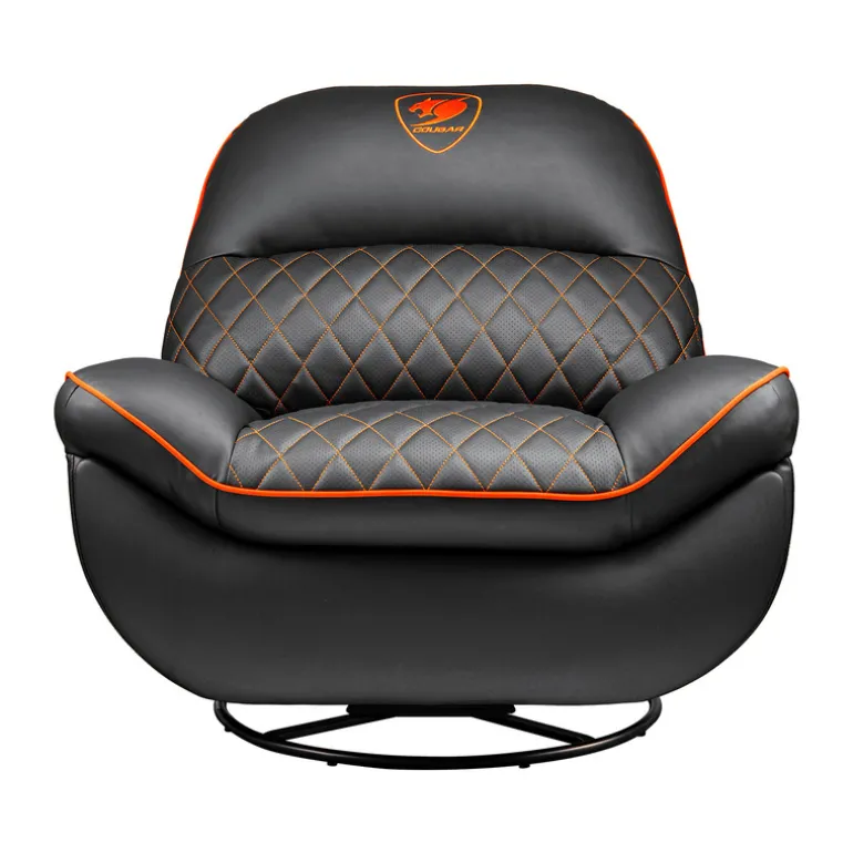 Sillón Gaming Cougar Overlord Negro/Naranja