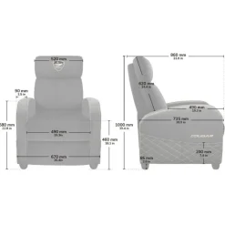 Sillón Gaming Cougar Ranger Elite Negro/Naranja