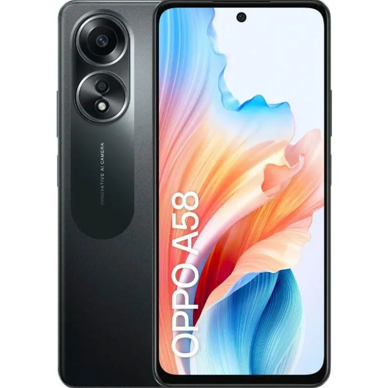Smartphone/Móvil Oppo A58 6.72" 6GB 128GB 4G Negro