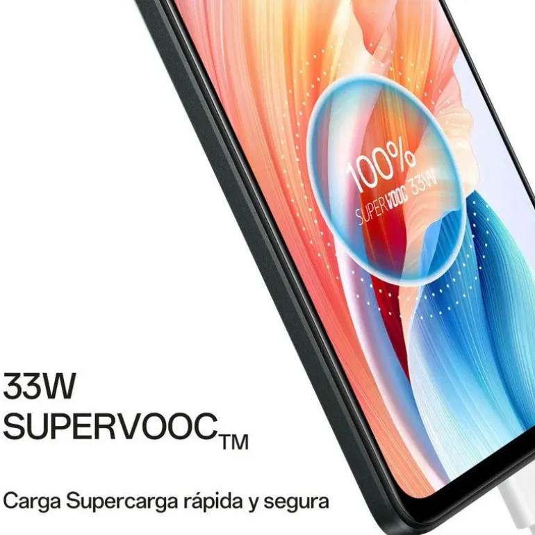 Smartphone/Móvil Oppo A58 6.72" 6GB 128GB 4G Negro