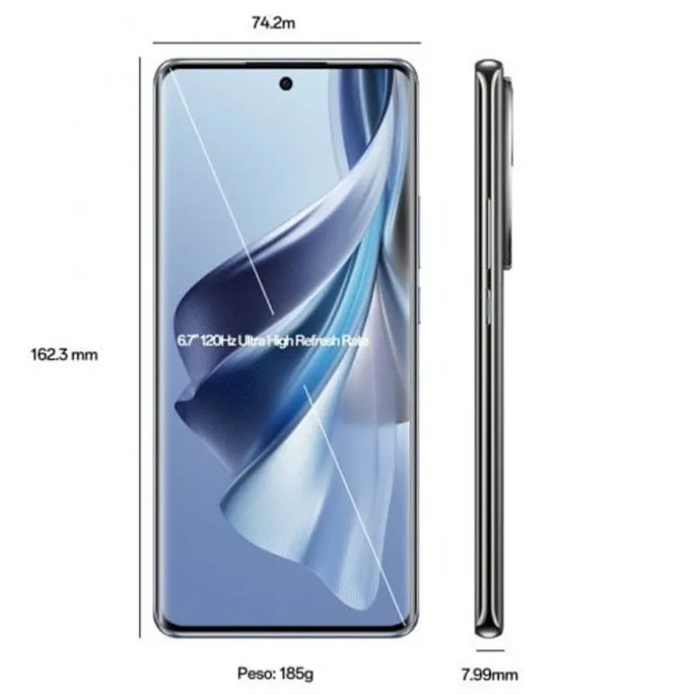 Smartphone/Móvil Oppo Reno 10 6.7" 8GB 256GB 5G Azul