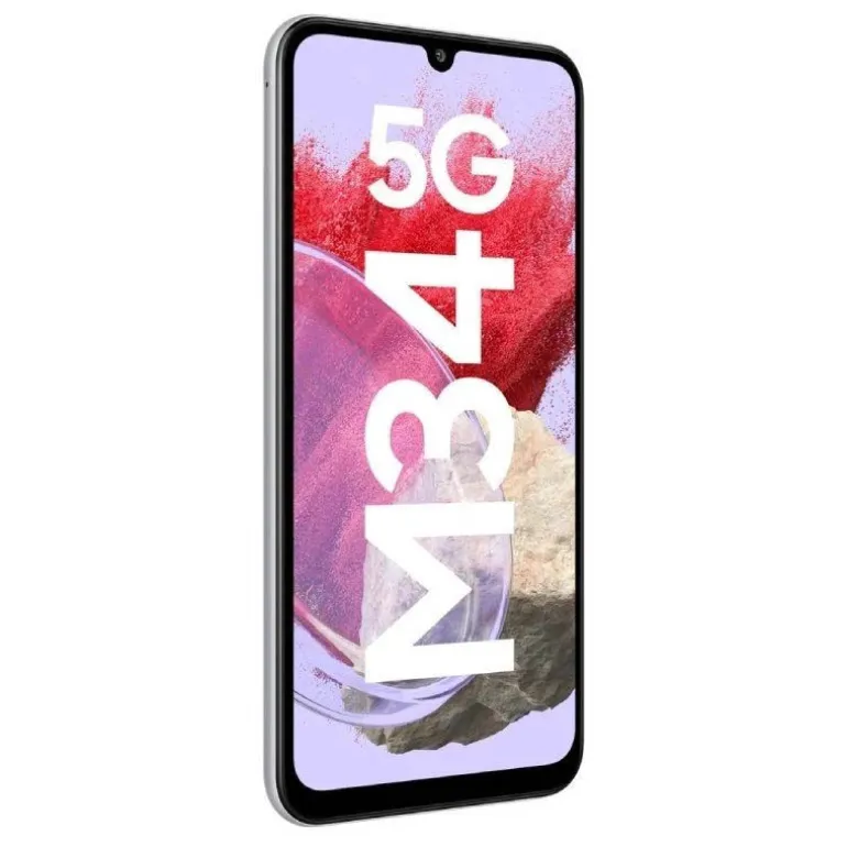 Smartphone/Móvil Samsung Galaxy M34 6.5" 6GB 128GB 5G Plata