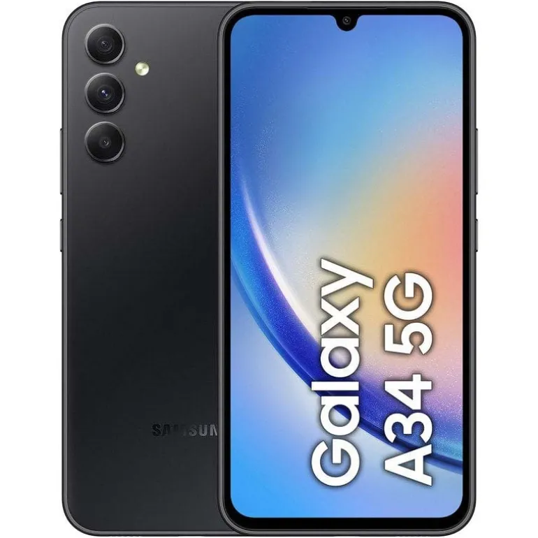 Smartphone/Móvil Samsung Galaxy A34 6.6" 8GB 256GB 5G Negro