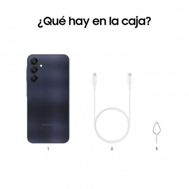 Smartphone/Móvil Samsung Galaxy A25 6.5" 8GB 256GB 5G Negro