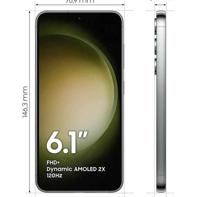 Smartphone/Móvil Samsung Galaxy S23 6.1" 8GB 256GB 5G Verde