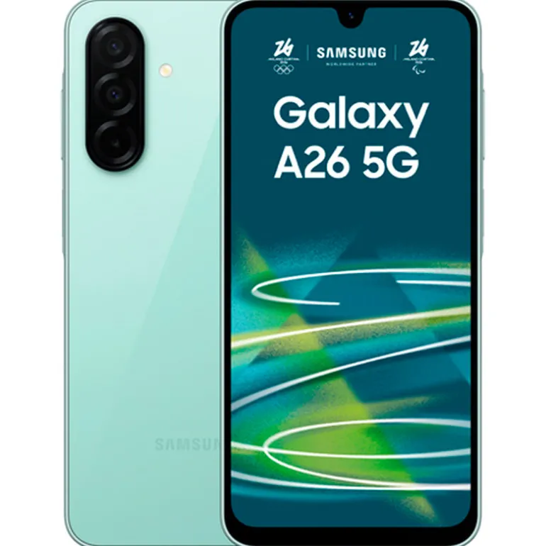 Smartphone/Móvil Samsung Galaxy A26 6GB 128GB 5G Verde Menta