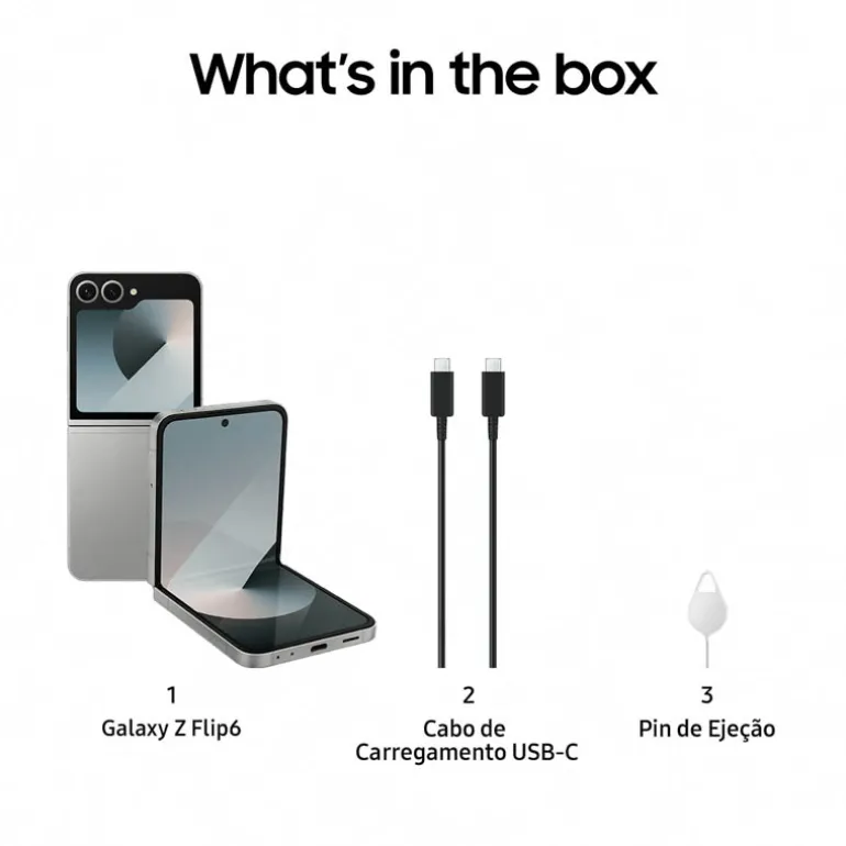 Smartphone/Móvil Samsung Galaxy Z Flip6 6.7" 12GB 512GB 5G Gris