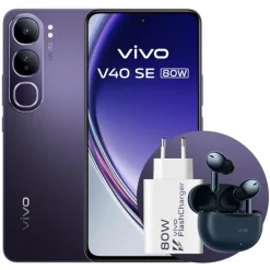 Smartphone/Móvil Vivo V40 SE 80W 6.7" 8GB 256GB 5G Negro Imperial