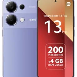 Smartphone/Móvil Xiaomi Redmi Note 13 Pro 6.67" 8GB 256GB 4G Púrpura