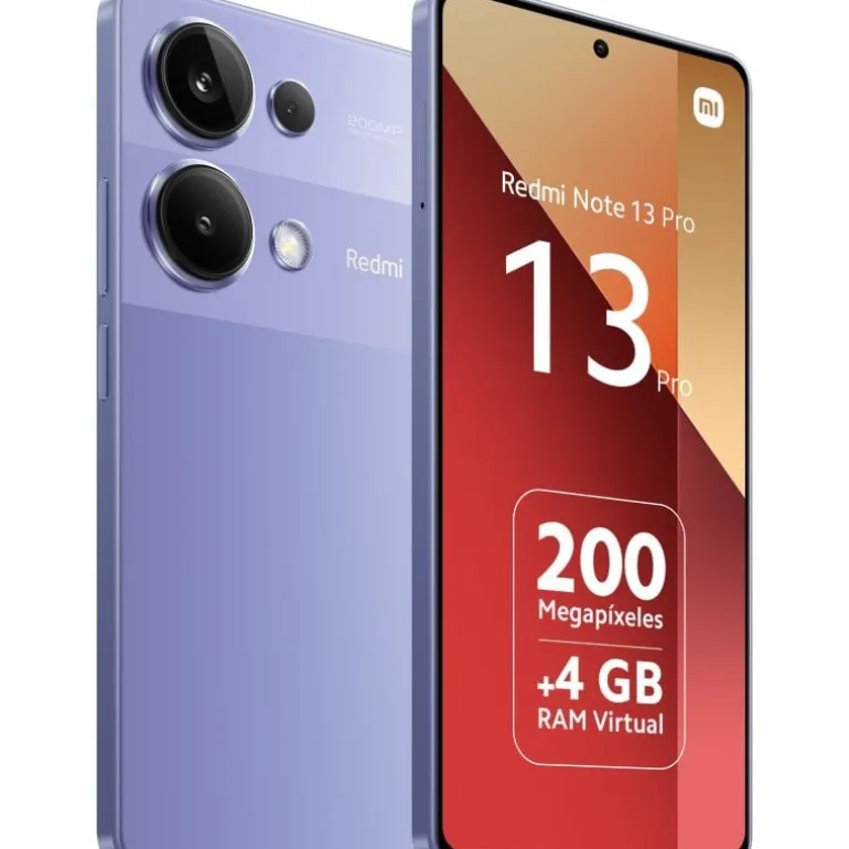 Smartphone/Móvil Xiaomi Redmi Note 13 Pro 6.67" 8GB 256GB 4G Púrpura