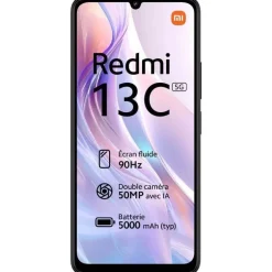 Smartphone/Móvil Xiaomi Redmi 13C 6.74" 4GB 128GB 5G Negro SP