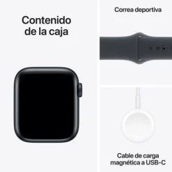 Smartwatch Apple Watch SE (2024) GPS 40mm Alumínio Medianoche