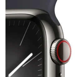 Smartwatch Apple Watch Series 9 41mm Caja Acero Grafito Correa Deportiva Medianoche M/L