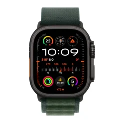 Smartwatch Apple Watch Ultra 2 2024 49mm GPS+Cell Caja Titanio Negro Pulsera Loop Alpine Verde Oscuro S