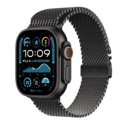 Smartwatch Apple Watch Ultra 2 2024 49mm GPS+Cell Caja Titanio Negro Pulsera Milanese Loop L