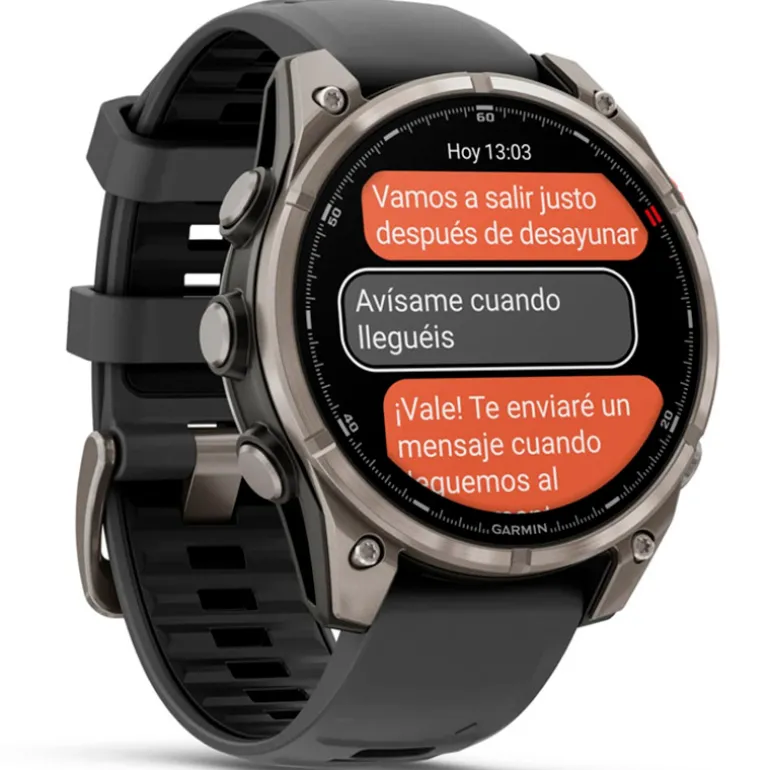 Smartwatch Garmin Fenix 8 Pro AMOLED 47mm Gris