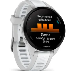 Smartwatch Garmin Forerunner 165 Music 30mm Blanco