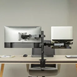 Soporte Aisens DTL32TSR-193 De Mesa Para Portátil/Monitor/TV Hasta 9kg Negro