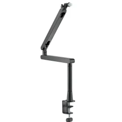 Soporte Micrófono Phoenix Ergoflex Ajustable Negro