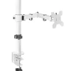 Soporte Monitor Mars Gaming MARM1 Profesional Articulado 13" A 32" Hasta 8kg Blanco