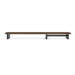 Soporte Monitor Phoenix Harmony Elevador Madera Marrón