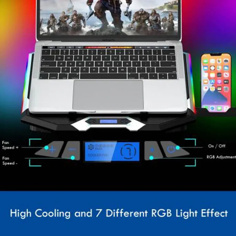 Soporte Portátil Ewent EW1260 6 Fan 17"