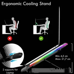 Soporte Portátil Ewent EW1260 6 Fan 17