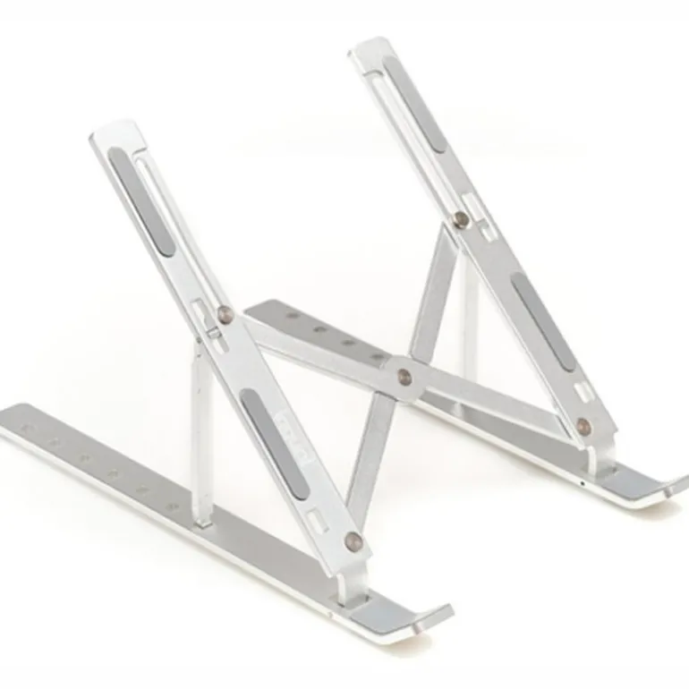 Soporte Portátil iggual IGG318195 Elevador Plegable 17" Plata