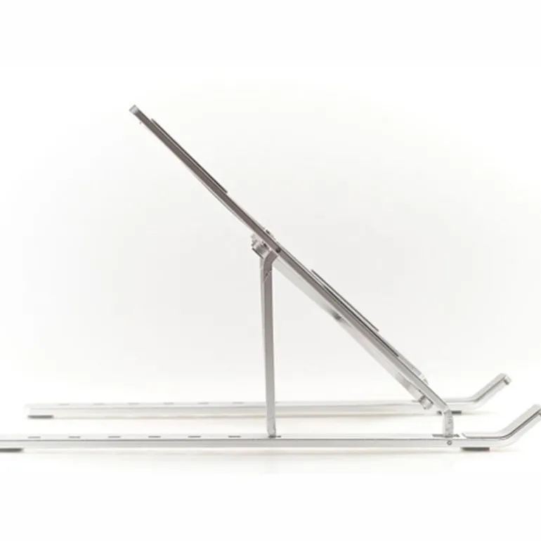 Soporte Portátil iggual IGG318195 Elevador Plegable 17" Plata