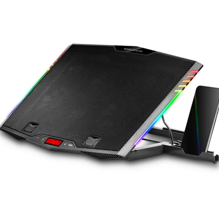Soporte Portátil Mars Gaming MNBC5 Refrigerador Stand XL ARGB Hasta 17.3"