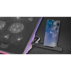 Soporte Portátil Mars Gaming MNBC13 Refrigerador Stand RGB Hasta 17