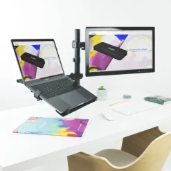 Soporte Tooq DB1200TN-B Sobremesa Monitor/Portátil