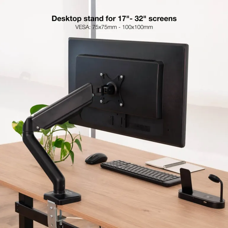 Soporte TooQ DB5032TNR-B Sobremesa 17" 32"